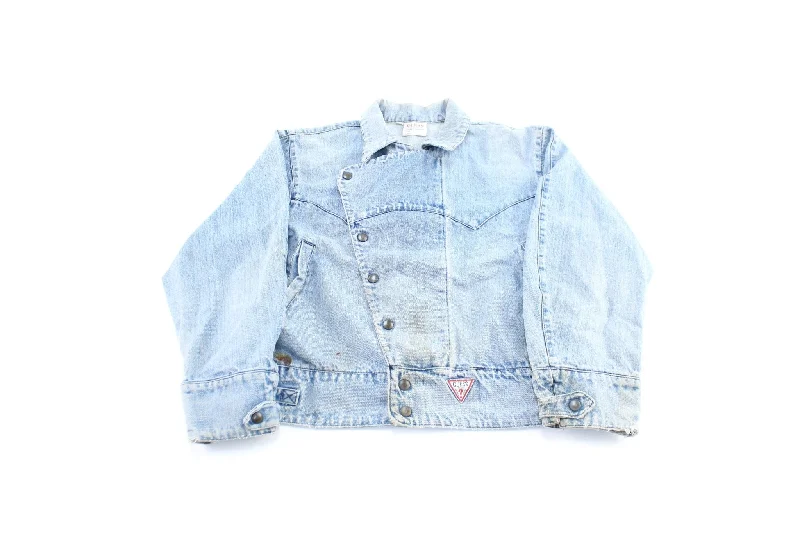 90's Guess Light Wash Denim Jacket