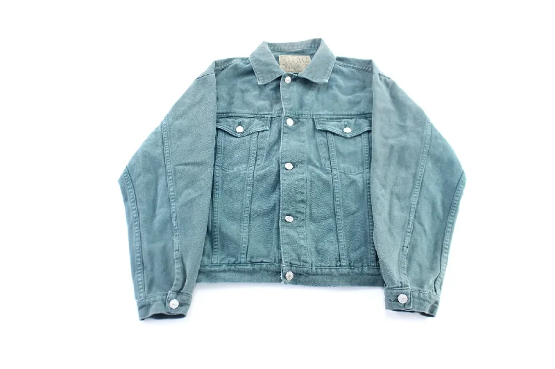 Vintage Nuovo Green Wash Denim Jacket